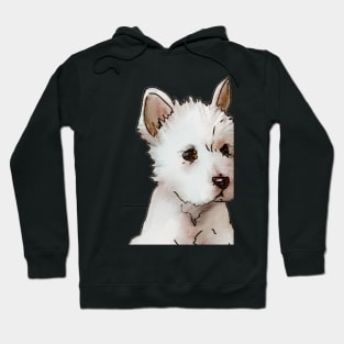 Puppy Westie Hoodie